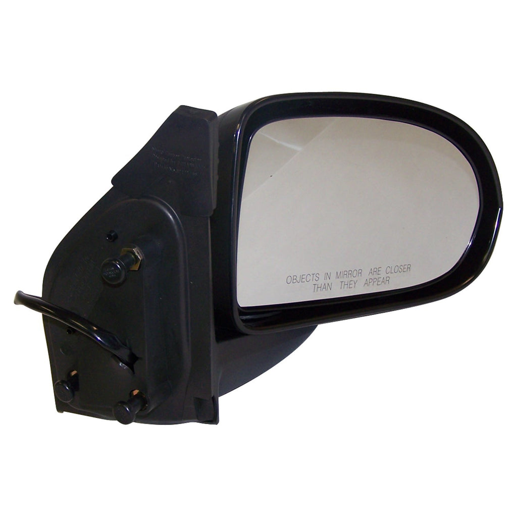 Crown Automotive Jeep Replacement 5115042AG Right Power, Manual Folding Mirror for 2007-2010 Jeep MK Compass, Textured Black for Select Jeep Compass