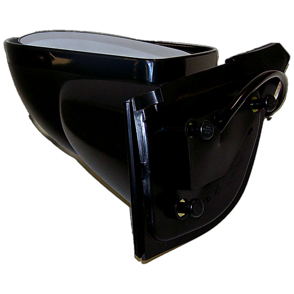 Crown Automotive Jeep Replacement 5115043AG Left Power, Manual Folding Mirror for 2007-2010 Jeep MK Compass, Textured Black for Select Jeep Compass