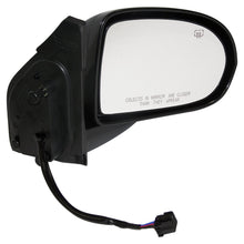 Load image into Gallery viewer, Crown Automotive Jeep Replacement 5115046AD Right Power Heated, Manual Folding Mirror for 07-15 Jeep MK Compass, Black for Select Jeep Compass