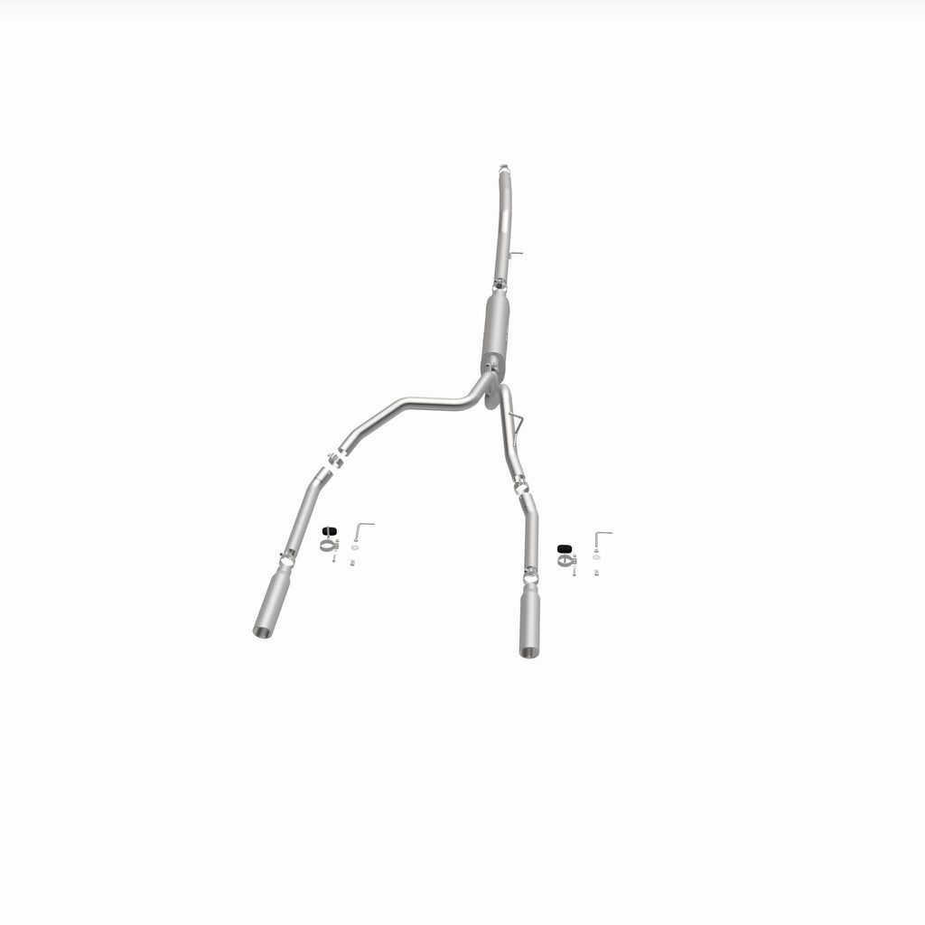 MagnaFlow Exhaust Products 16622 Street Series Polished Cat-Back System for Select Dodge Dakota, Mitsubishi Raider