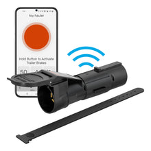 Load image into Gallery viewer, CURT 51180 Echo Mobile Trailer Brake Controller, 7-Way, Bluetooth® Smartphone Connection