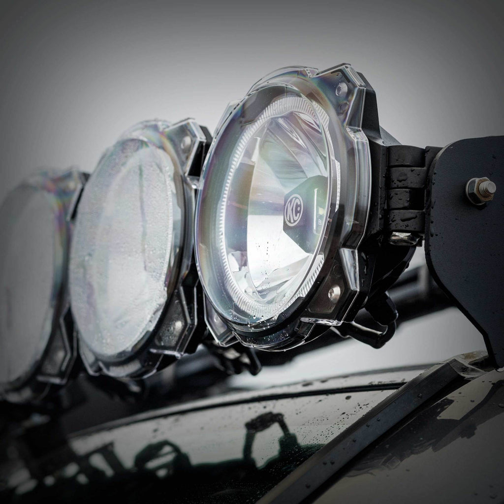 KC HiLiTES 5118 KC Shield Pro6 Gravity LED 6in Clear EA