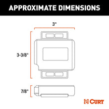 Load image into Gallery viewer, CURT 51190 Echo Under-Dash Trailer Brake Controller, Bluetooth® Smartphone Connection