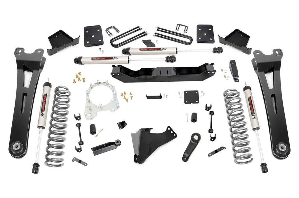 Rough Country 51270 Suspension Lift Kit w/Shock for Select Ford F-250 Super Duty, Ford F-350 Super Duty