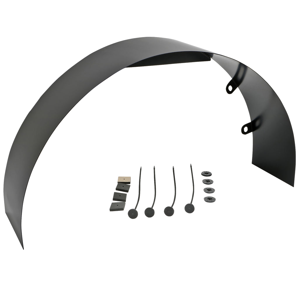 512In-Wide-Universal-Radiator-Fan-Shroud-W-Mounting-Hardware-20In-Dia-Steel-Black