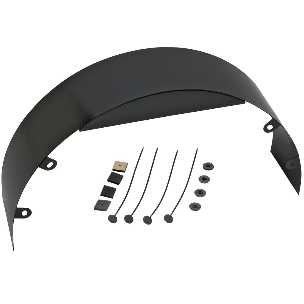512In-Wide-Universal-Radiator-Fan-Shroud-W-Mounting-Hardware-20In-Dia-Steel-Black