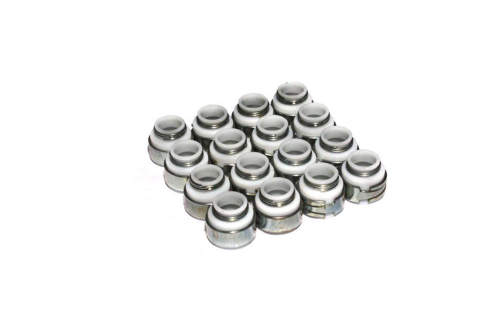 COMP Cams 513-16 Set of 16 PTFE Valve Seals for .500" Guide Size, 5/16" Valve Stem