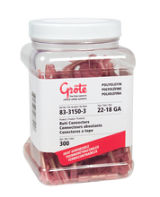 Load image into Gallery viewer, Grote 83-3150-3 Heat Shrinkable Butt Connectors - Polyolefin, 22 - 18 Gauge