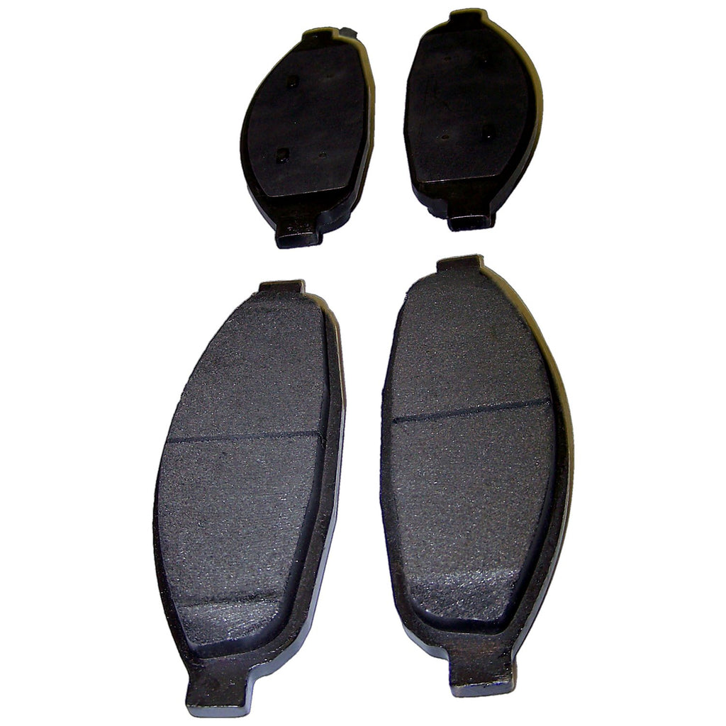 Crown Automotive Jeep Replacement 5134358AA Front Brake Pad Set for 2004-2008 Chrysler Pacifica, Left and Right for Select Chrysler Pacifica