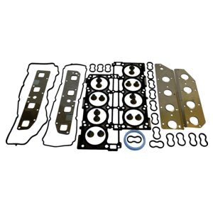 Crown Automotive Jeep Replacement 5135357AG Upper Engine Gasket Set for 05-08 Jeep Grand Cherokee & Commander w/ 5.7L Engine for Select Chrysler 300, Chrysler Aspen, Dodge Charger, Dodge Durango, Dodge Magnum, Dodge Ram 1500, Dodge Ram 2500, Dodge Ram