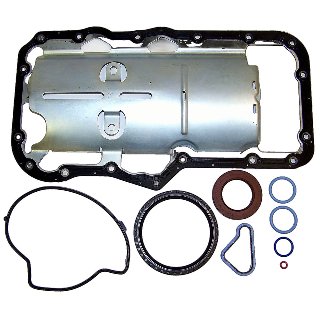 Crown Automotive Jeep Replacement 5135793AA Lower Engine Gasket Set for Jeep Liberty, 05-10 Gr. Cherokee & Commander w/ 3.7L for Select Dodge Dakota, Dodge Durango, Dodge Nitro, Dodge Ram 1500, Dodge Ram 2500, Dodge Ram 3500, Jeep Commander, Jeep Grand