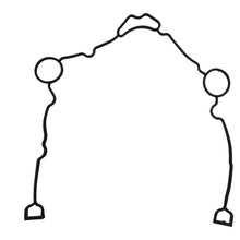 Load image into Gallery viewer, Crown Automotive Jeep Replacement 5139933AB Timing Cover Gasket for 2005+ Jeep JL, WL, WK, WS, &amp; XK w/ Hemi for Select Chrysler 300, Chrysler Aspen, Dodge Challenger, Dodge Charger, Dodge Durango, Dodge Magnum, Dodge Ram 1500, Dodge Ram 2500, Dodge Ram