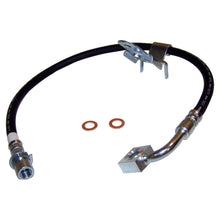 Load image into Gallery viewer, Crown Automotive Jeep Replacement 5140861AA Right Front Brake Hose for Select 05-10 Dodge/Chrysler Models w/ Standard Brakes