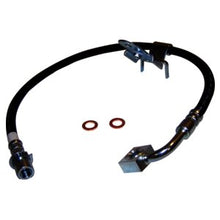 Load image into Gallery viewer, Crown Automotive Jeep Replacement 5140861AA Right Front Brake Hose for Select 05-10 Dodge/Chrysler Models w/ Standard Brakes