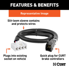 Load image into Gallery viewer, CURT 51422 Trailer Brake Controller Harness, Select Enclave, Acadia, Traverse, Outlook
