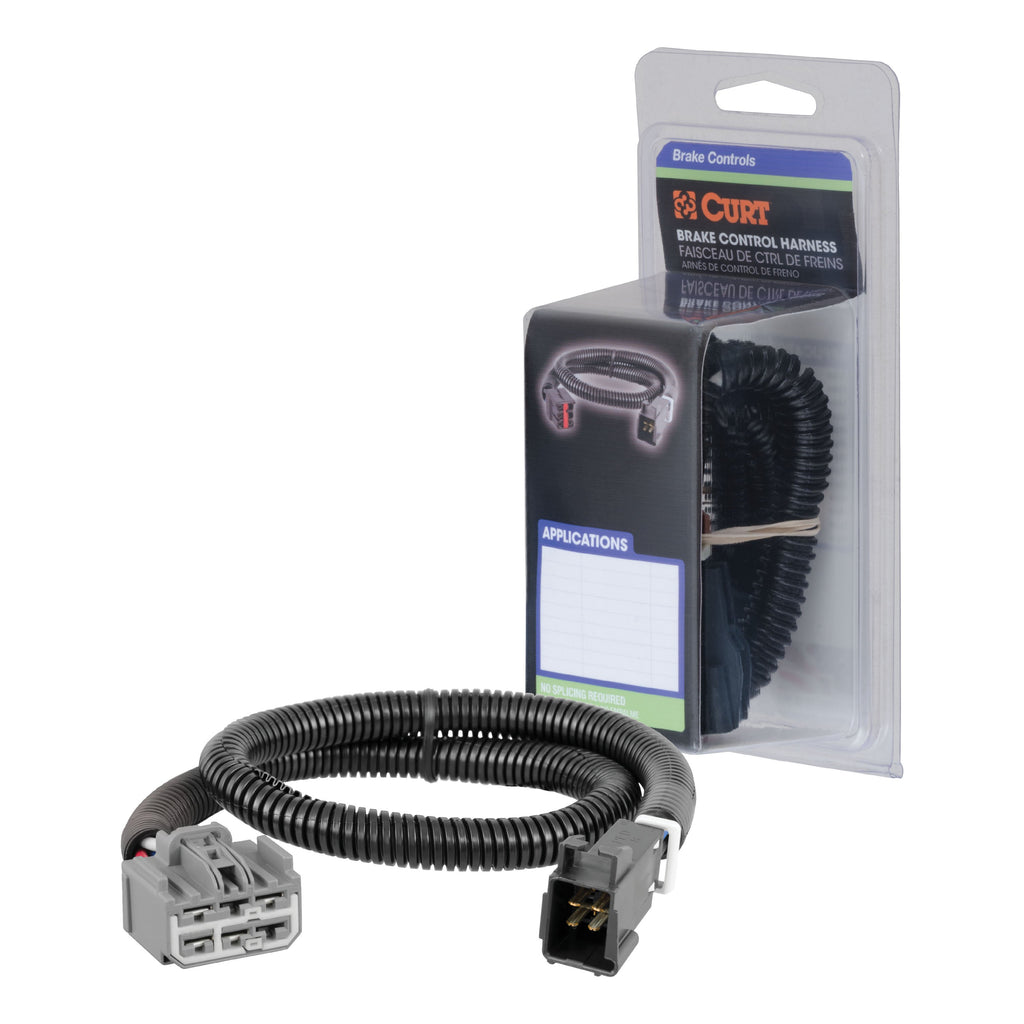 CURT 51423 Brake Controller Harness, Select Enclave, Acadia, Traverse, Outlook (Packaged)