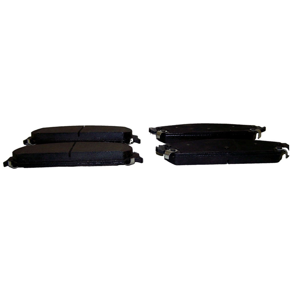 Crown Automotive Jeep Replacement 5142559AA Front Brake Pad Set for Select 05-10 Dodge and Chrysler w/ Dual Piston Calipers