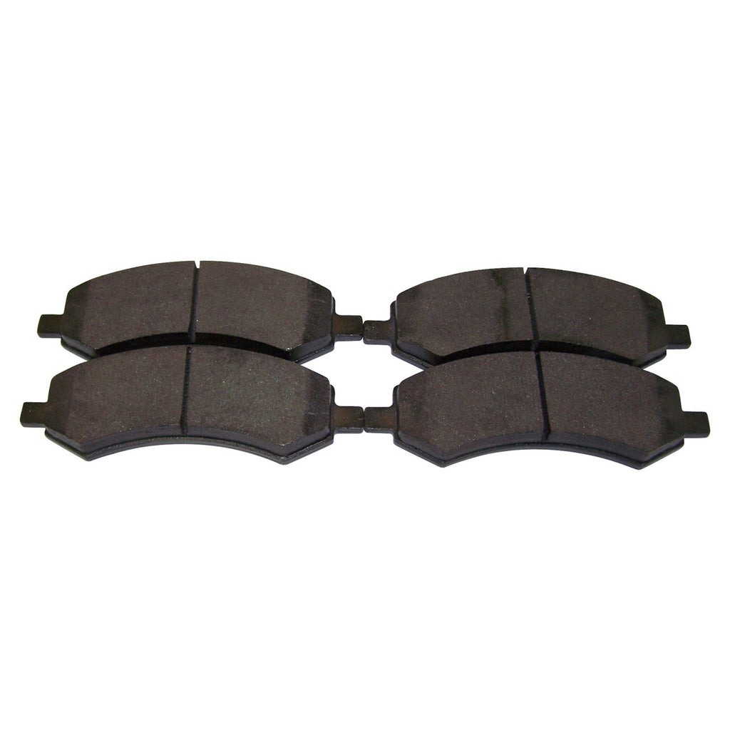 Crown Automotive Jeep Replacement 5143350AC Front Brake Pad Set for Select 2005+ Dodge, Ram and Chrysler Models