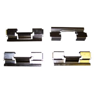 Crown Automotive Jeep Replacement 5143700AA Front Brake Pad Spring Kit  for Select Jeep 05-10 Grand Cherokee & Commander