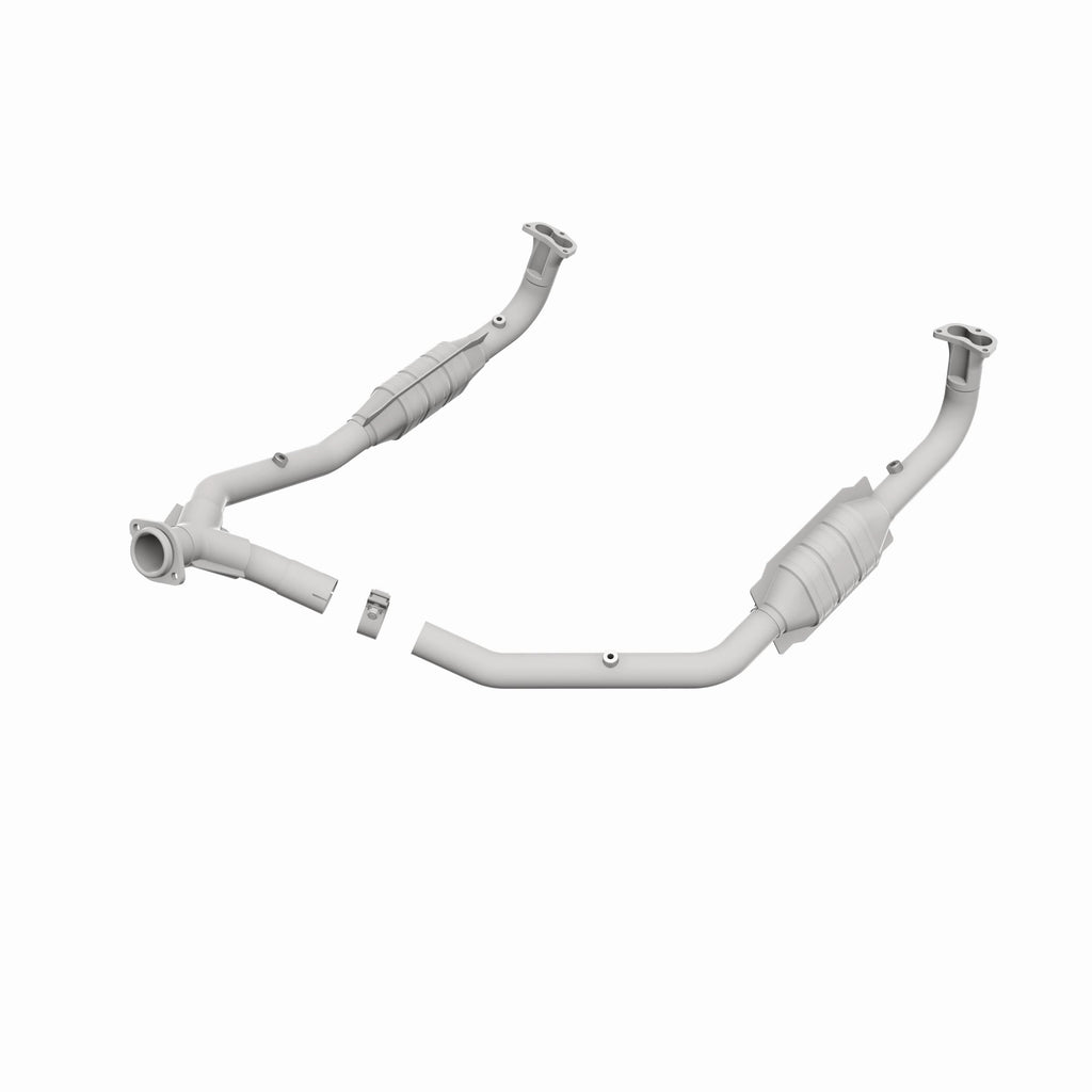 MagnaFlow Exhaust Products 93690 HM Grade Direct-Fit Catalytic Converter for Select Land Rover Defender 90, Land Rover Discovery