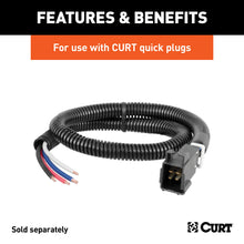 Load image into Gallery viewer, CURT 51500 Trailer Brake Controller Wiring Kit