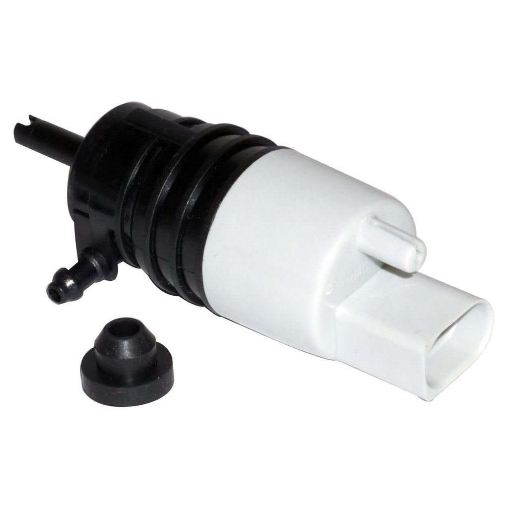 Crown Automotive Jeep Replacement 5152076AC Front Windshield Washer Pump for 2007-2018 JK Wrangler w/o Rear Wiper System for Select Chrysler 200, Chrysler 300, Chrysler Sebring, Dodge Avenger, Dodge Ram 1500, Dodge Ram 2500, Dodge Ram 3500, Dodge Ram