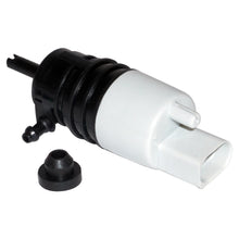 Load image into Gallery viewer, Crown Automotive Jeep Replacement 5152076AC Front Windshield Washer Pump for 2007-2018 JK Wrangler w/o Rear Wiper System for Select Chrysler 200, Chrysler 300, Chrysler Sebring, Dodge Avenger, Dodge Ram 1500, Dodge Ram 2500, Dodge Ram 3500, Dodge Ram