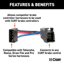 Load image into Gallery viewer, CURT 51520 Trailer Brake Controller Adapter Harness