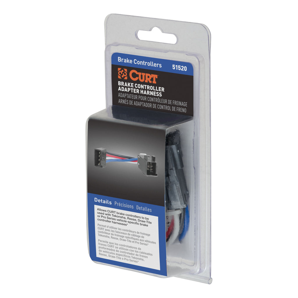CURT 51520 Trailer Brake Controller Adapter Harness