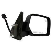 Load image into Gallery viewer, Crown Automotive Jeep Replacement 5155462AG Right Power, Heated, Manual Folding Mirror for 2007-15 Jeep MK Patriot, Black for Select Jeep Patriot