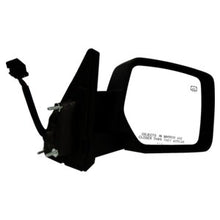 Load image into Gallery viewer, Crown Automotive Jeep Replacement 5155462AG Right Power, Heated, Manual Folding Mirror for 2007-15 Jeep MK Patriot, Black for Select Jeep Patriot