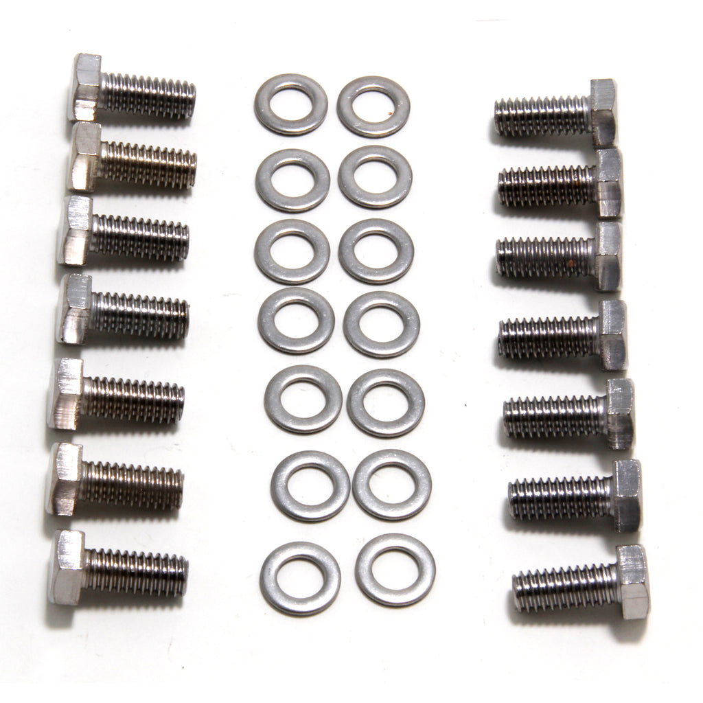 516---18-X-34-Grade-5-Transmission-Bolts;-Hex-Head-(14Pcs)-Chrome