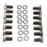 Trans-Dapt 9692 5/16 - 18 X 3/4 Grade 5 Transmission bolts; Hex Head (14pcs)-CHROME