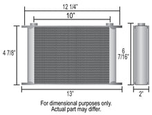 Load image into Gallery viewer, Derale 51606 16 Row Series 10000 Stack Plate Oil Fluid Cooler, -6AN