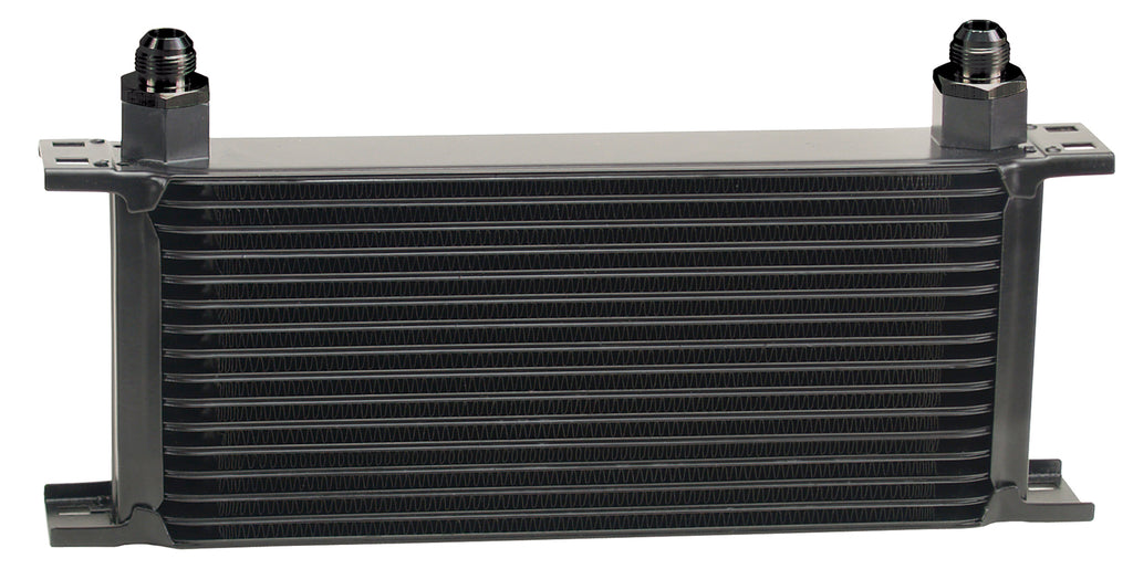 Derale 51608 16 Row Series 10000 Stack Plate Oil Fluid Cooler, -8AN for Select AM General Hummer, American Motors Rebel, Audi A4, Audi A4 Quattro, BMW X3, BMW X5, BMW Z4, Buick Century, Buick Commercial Chassis, Buick Electra, Buick Estate Wagon, Buick