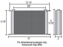 Load image into Gallery viewer, Derale 51610 16 Row Series 10000 Stack Plate Oil Fluid Cooler, -10AN