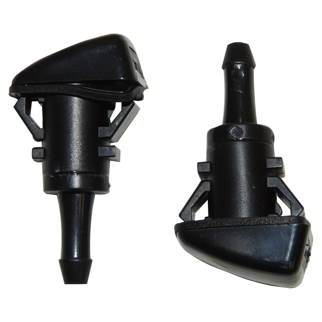 Crown Automotive Jeep Replacement 5165712K Windshield Washer Nozzle Set for 2011-2017 Jeep MK Compass for Select Jeep Compass