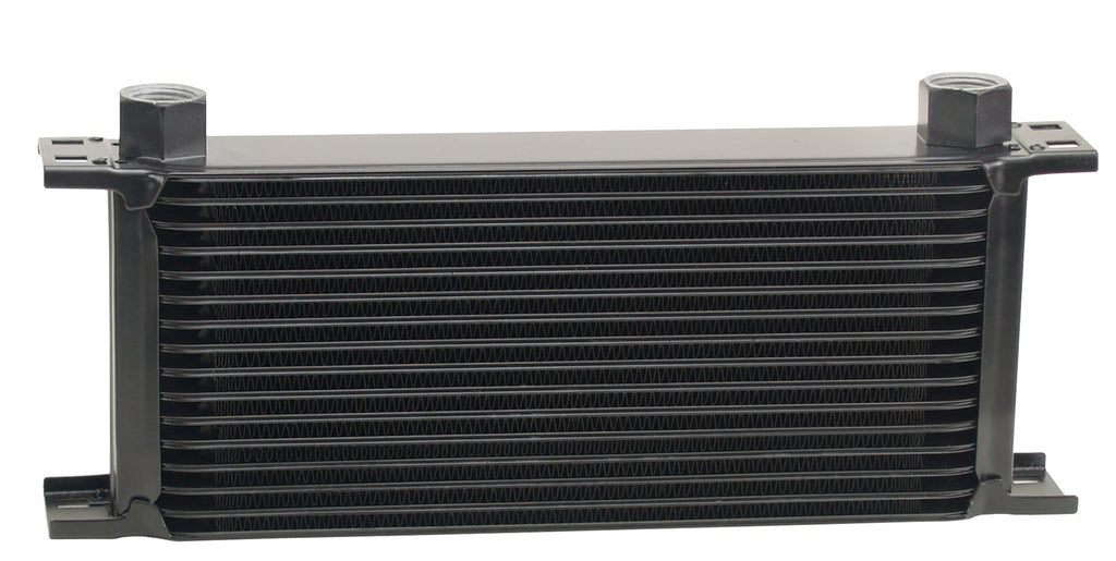 Derale 51678 16 Row Series 10000 Stack Plate Oil Fluid Cooler, -10AN O-ring Female