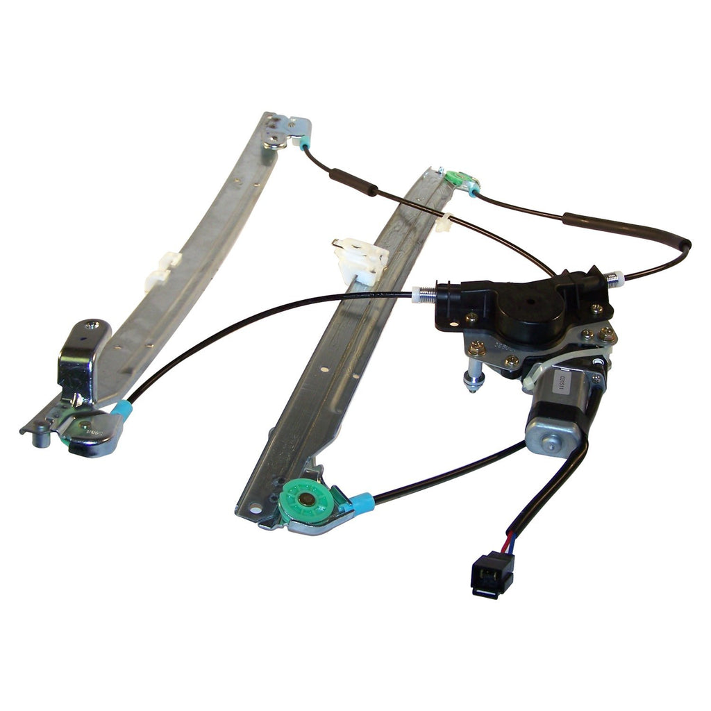Crown Automotive Jeep Replacement 5170940AA Right Front Window Regulator for 01-05 Dodge & Chrysler Minivan w/ Power Windows for Select Chrysler Grand Voyager, Chrysler Town & Country, Chrysler Voyager, Dodge Caravan, Dodge Grand Caravan