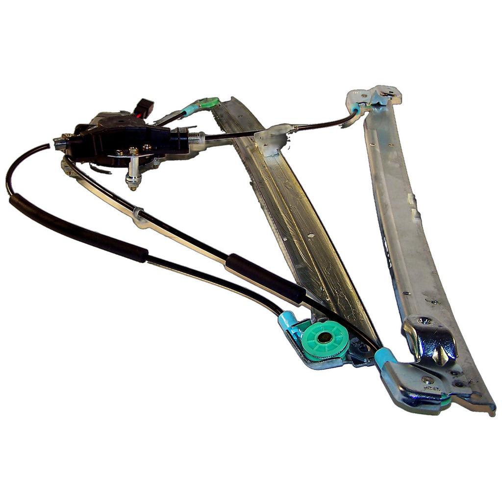 Crown Automotive Jeep Replacement 5170940AA Right Front Window Regulator for 01-05 Dodge & Chrysler Minivan w/ Power Windows for Select Chrysler Grand Voyager, Chrysler Town & Country, Chrysler Voyager, Dodge Caravan, Dodge Grand Caravan