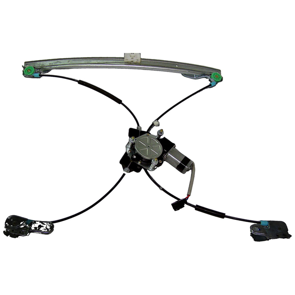 Crown Automotive Jeep Replacement 5170941AA Left Front Window Regulator for 01-06 Dodge & Chrysler Minivans w/ Power Windows for Select Chrysler Grand Voyager, Chrysler Town & Country, Chrysler Voyager, Dodge Caravan, Dodge Grand Caravan