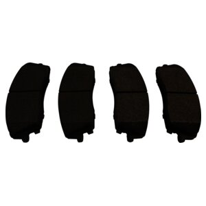 Crown Automotive Jeep Replacement 5174001AA Front Brake Pad Set for Select 04-10 LX Magnum, 300, Charger & LC Challenger