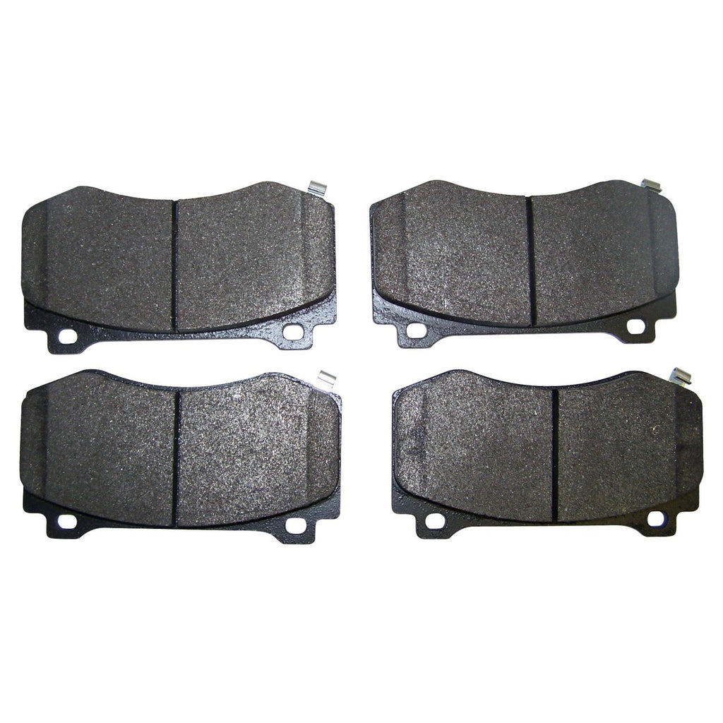 Crown Automotive Jeep Replacement 5174311AB Front Brake Pad Set for 2006-2010 Jeep Grand Cherokee w/ SRT8 Package for Select Chrysler 300, Dodge Challenger, Dodge Charger, Dodge Magnum, Jeep Grand Cherokee