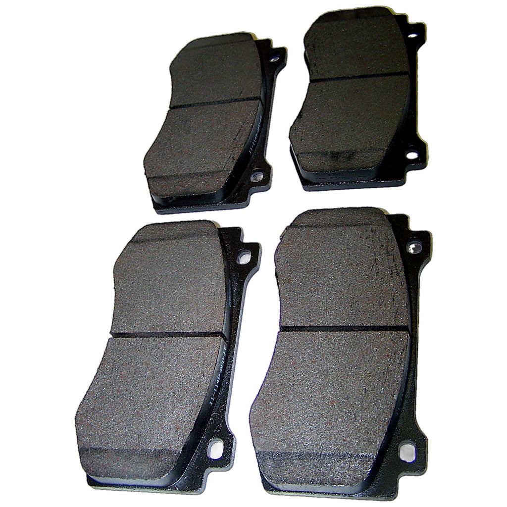 Crown Automotive Jeep Replacement 5174311AB Front Brake Pad Set for 2006-2010 Jeep Grand Cherokee w/ SRT8 Package for Select Chrysler 300, Dodge Challenger, Dodge Charger, Dodge Magnum, Jeep Grand Cherokee