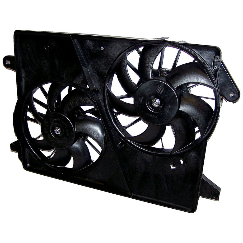 Crown Automotive Jeep Replacement 5174358AA Cooling Fan Assembly for Select Dodge & Chrysler Vehicles w/ V6 or Hemi  Engine