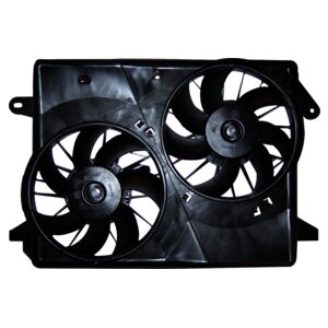 Crown Automotive Jeep Replacement 5174358AA Cooling Fan Assembly for Select Dodge & Chrysler Vehicles w/ V6 or Hemi  Engine
