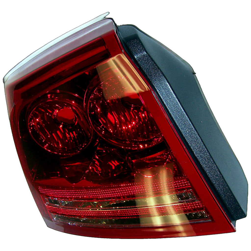 Crown Automotive Jeep Replacement 5174407AA Left Tail Light for 2006-2008 Dodge LX Charger, Does Not Include Bulbs for Select Dodge Charger