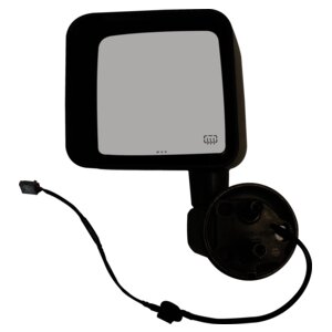 Crown Automotive Jeep Replacement 5182183AA Left Power Heated Convex Door Mirror for Jeep JK Wrangler 11-13 (Export Only) for Select Jeep Wrangler