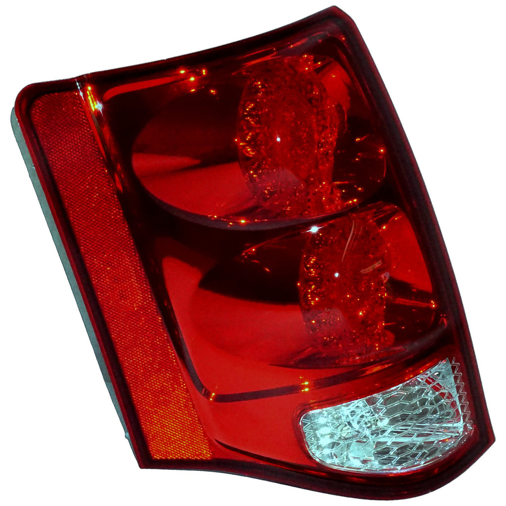 Crown Automotive Jeep Replacement 5182535AD Left Tail Lamp for 2011+ RT Dodge Grand Caravan, Red Plastic for Select Dodge Grand Caravan