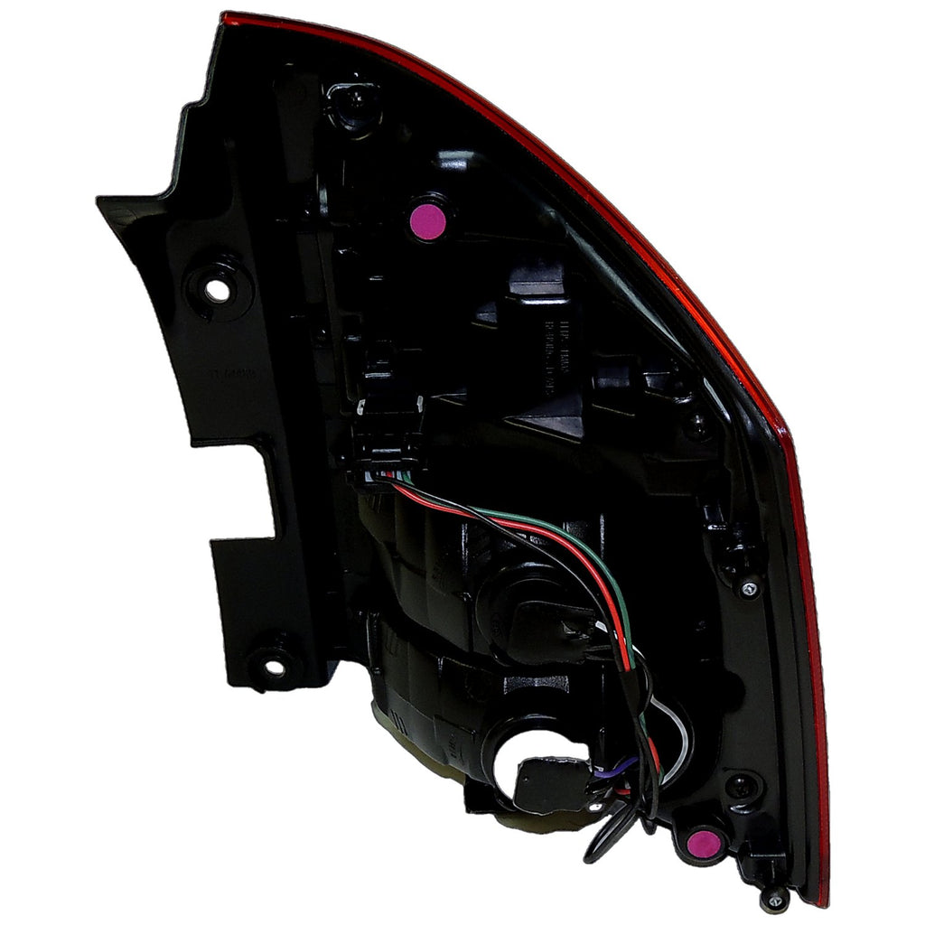 Crown Automotive Jeep Replacement 5182543AC Left Tail Lamp Assembly for 2011-2013 Jeep MK Compass (USA) for Select Jeep Compass